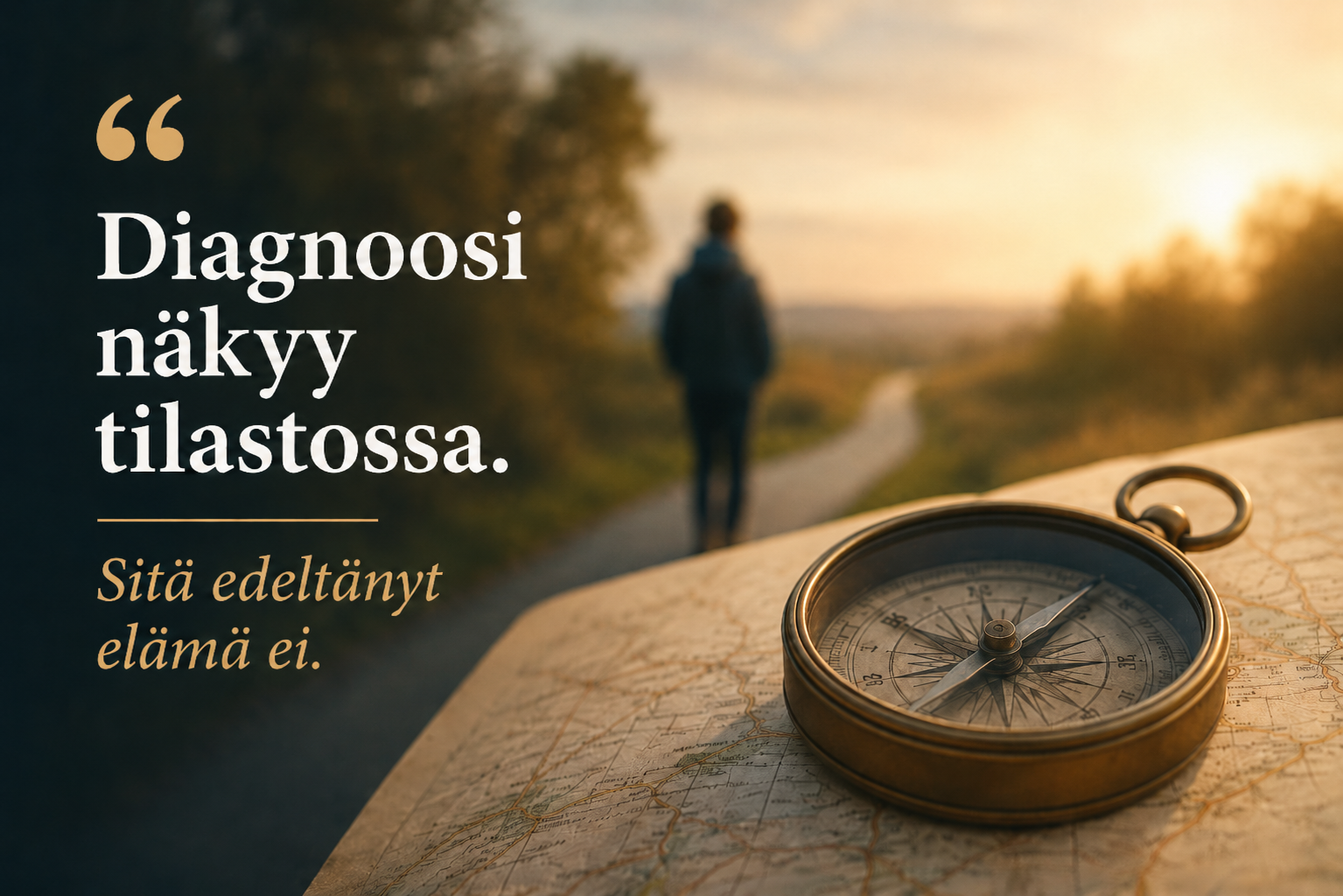 Diagnoosi näkyy tilastossa. Vuodet ennen sitä eivät.